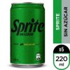 Bebida Lata Sprite Sin Azucar Pack 6 UND 220 ML