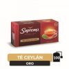 Te Negro Ceylan Linea Oro 100 Bolsas