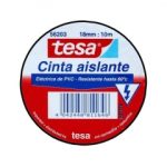 Cinta Aisladora Electrica Negra 18 MM x 10 MT