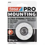 Cinta de Montaje Doble Faz Powerbond Ultra Fuerte 100 KG MT 19 MM x 15 MT