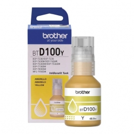 Tinta Original Brother BTD100Y Yellow 48,8 ML