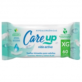 Toallitas Húmedas Adulto Extra Grande 60 UND