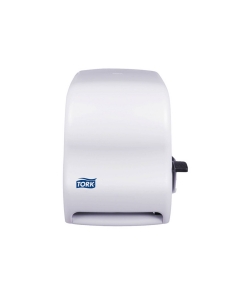 Dispensador Toalla de Papel Corte Manual C Palanca Plastico Blanco