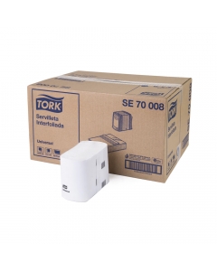 Servilleta Dispensador HS Universal Interfoliada 24 x 11 CM 250 Hjs x 24 Pqtes