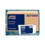 Servilleta Mesa HS Universal Cocktail Blanca 23 x 22 CM 200 Hjs x 1 Pqte