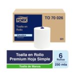 Toalla de Papel Jumbo HS Advanced 250 MT x 6 Rollos