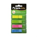 Banderitas Adhesivas 4 Colores Neon 40 Hjs x Color