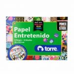 Bolson Papel Entretenido 9 Pliegos 18 Disenos 25 x 325 CM