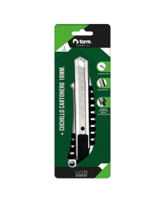 Cuchillo Cartonero Grande Criel y Goma 18 MM