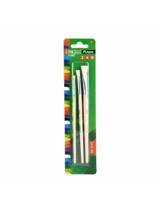 Set Pinceles Planos N 2 6 10