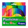 Plasticinas 12 Colores 216 GR