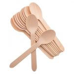 Cucharas de Madera Ecologicas 17 CM 100 UND