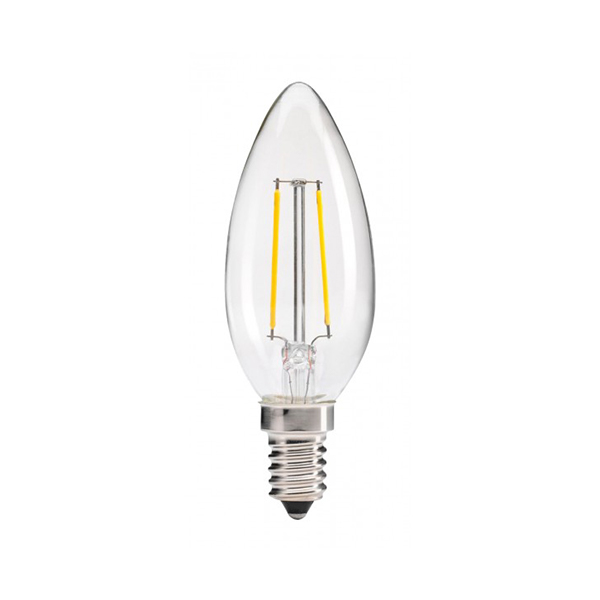 ampolleta-filamento-led-philips-vela-e14-2700k-4-4 Ampolleta Filamento LED Philips Vela E14 2700K 4-40W 220V - Imagen 1
