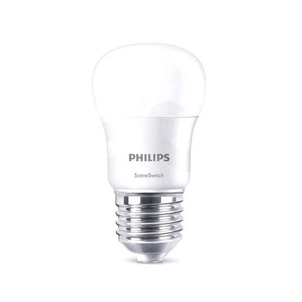 ampolleta-philips-led-sceneswitch-p45-2steps-e27-6 Ampolleta Philips LED Sceneswitch P45 2STEPS E27 6.5W 3.000°K - Imagen 1