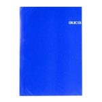 Carpeta Archivador Plastificado Con Gusano Azul