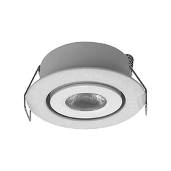 foco-led-spot-1w-3000k-80lm-36-de-apertura-ip20-c-1 Foco LED Spot 1W 3000K 80LM 36° de Apertura IP20 Color Gris 220V Dimensiones 55*30 MM - Imagen 1