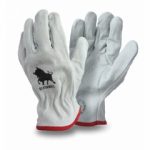Guantes Cabritilla Blanco Talla XL