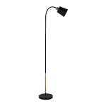 Lámpara de PIE 120 CMS Color Negro para Ampolleta LED Base E27 220V