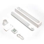 Lámpara LED Barra Funcional, CCT Ajustable, Recargable. Dimensiones: 360*40*36mm