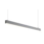 Lampara Colgante LED SMD 3000K 36W Carcasa Gris Dimensiones 1135*42*65MM. Individual