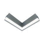 Lampara Tipo "L" Gris, 10W, 4300K (Blanco Neutro), 200*200mm, 220V