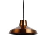 Luminaria Colgante Advance Cobre 1XE27 IP20 220V Dimensiones 14X30 CMS. no Incluye Ampolleta