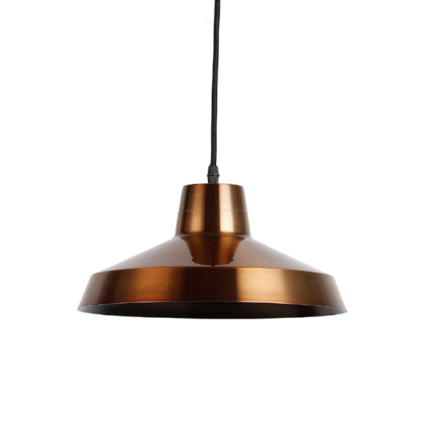 luminaria-colgante-advance-cobre-1xe27-ip20-220v-d Luminaria Colgante Advance Cobre 1XE27 IP20 220V Dimensiones 14X30 CMS. no Incluye Ampolleta - Imagen 1