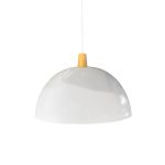 Luminaria Colgante Borle White 1XE27 IP20 220V Dimensiones 40X25 CMS. no Incluye Ampolleta