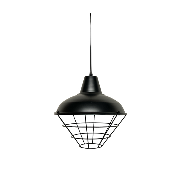 luminaria-colgante-firret-1xe27-ip20-220v-dimensio Luminaria Colgante Firret 1XE27 IP20 220V Dimensiones 30X27 CMS. no Incluye Ampolleta - Imagen 1