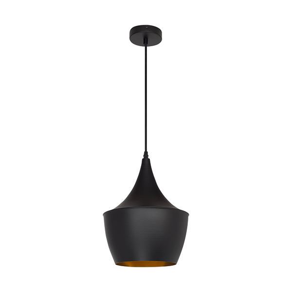 luminaria-colgante-garret-bowl-1xe27-ip20-220v-dim Luminaria Colgante Garret Bowl 1XE27 IP20 220V Dimensiones 25X30 CMS. no Incluye Ampolleta - Imagen 1