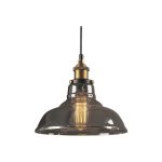 Luminaria Colgante Glass Marne 1XE27 IP20 220V Dimensiones 25X25 CMS. no Incluye Ampolleta