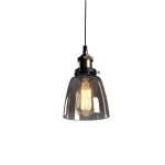 Luminaria Colgante Glass Morina 1XE27 IP20 220V Dimensiones 14.5X17 CMS. no Incluye Ampolleta