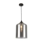 Luminaria Colgante Glass Romeno 1XE27 IP20 220V Dimensiones 18X31 CMS. no Incluye Ampolleta (sin Garantia)