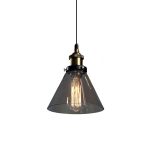 Luminaria Colgante Glass Sele 1XE27 IP20 220V Dimensiones 18X23 CMS. no Incluye Ampolleta