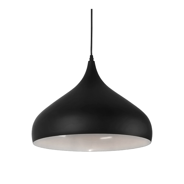 luminaria-colgante-gotta-1xe27-ip20-220v-dimension Luminaria Colgante Gotta 1XE27 IP20 220V Dimensiones 40X28 CMS. no Incluye Ampolleta - Imagen 1