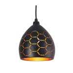 Luminaria Colgante Lava Conic 1XE27 IP20 220V Dimensiones 15X25 CMS. no Incluye Ampolleta