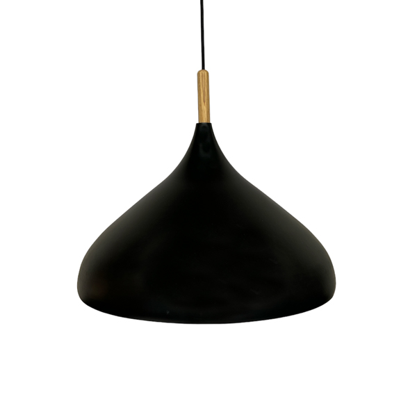 luminaria-colgante-plate-black-1xe27-ip20-220v-dim Luminaria Colgante Plate Black 1XE27 IP20 220V Dimensiones 40X47 CMS. no Incluye Ampolleta (sin Garantia) - Imagen 1