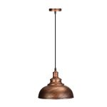 Luminaria Colgante Salemo Bronze 1XE27 IP20 220V Dimensiones 35X30 CMS. no Incluye Ampolleta