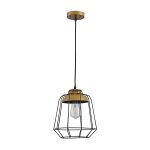 Luminaria Colgante Tarim Jail 1XE27 IP20 220V Dimensiones 25X30 CMS. no Incluye Ampolleta