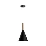 Luminaria Colgante Ufonic Black 1XE27 IP20 220V Dimensiones 16X26 CMS. no Incluye Ampolleta