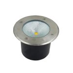 Luminaria Empotrada a Piso LED 6W COB D120*H90mm 3000K 200V IP67