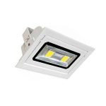 Luminaria Empotrada Rectangular 30W, 4.000°K, 95LM/W, Chip COB, Ángulo 120°, Dimensiones: 240*150*90mm, IP20