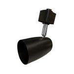 Luminaria para Riel Monofásico Negro GU10 220V. no Incluye Ampolleta
