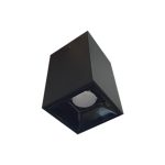 Luminaria Sobrepuesta Cuadrada 12W 3000K IP20 220V Carcasa Gris Oscuro