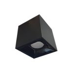 Luminaria Sobrepuesta Cuadrada 18W 3000K IP20 220V Carcasa Gris Oscuro