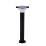 Luminaria Tipo Bollard Circular Solar LED 5W 3000K. Panel Solar 5V/5W Mono Dimensiones 205*570 MM