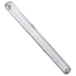 Luminaria Tipo Estanco Sobrepuesta Vacía para 1 Tubo T8 LED 220V 1276*62*56MM Conexión POR un Lado