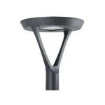 Luminaria Tipo Pagoda LED Nova II, 100W, 2.700°K, 100LM/W, IP66, Color Equipo: Gris Oscuro, 220V, Dimensiones: 482*482*524MM, Certificado Decreto DS1 Cumple 1% y 7%