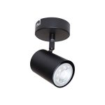 Luminaria Tipoa Apliqué Jeana Negro Mate 1XGU10 MÁX 50W IP20 220V Medidas 110*80*130MM. no Incluye Ampolleta
