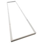 Marco para Sobreponer Panel Slim LED 1.212*300MM, Color Blanco.